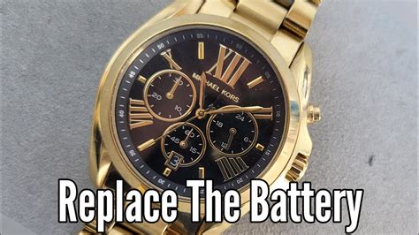 how to change battery in michael kors smartwatch|mk smart watch battery replacement.